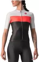 Castelli 4522057, Castelli Aero Pro Frauen Jersey Trikot kurz LIGHT BLACK/BRILLIANT