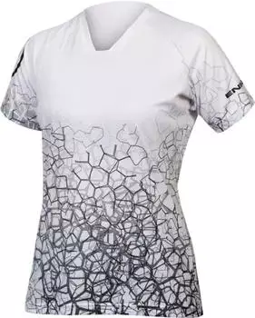 Endura Singletrack Print LTD Trikot kurzarm wei&szlig; (Damen) (E3221WH)