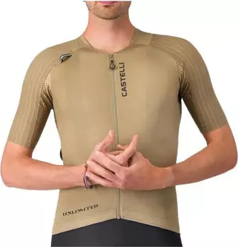 Castelli Unlimited Pro 2 Trikot kurzarm elmwood (Herren) (4526025-204)
