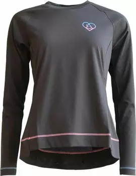 Zimtstern PureFlowz Trikot langarm pirate black (Damen)
