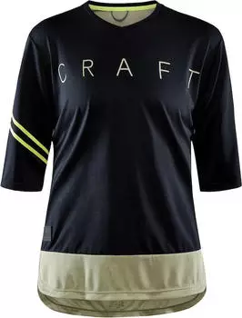 Craft Core Offroad XT Trikot kurzarm black/forest (Damen) (1910583-635999)
