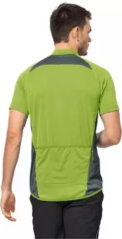 Jack Wolfskin Tourer Halfzip Trikot kurzarm spring lime (Herren) (1808421-4073)
