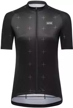 Gore Wear Daily Trikot kurzarm schwarz/weiß (Damen) (100936-9901)