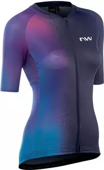 Northwave Blade Trikot kurzarm black/iridescent (Damen) (89221026-16)