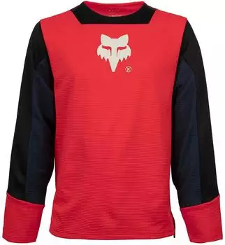 Fox Racing Defend Elevated Trikot langarm fluorescent red (Junior) (36405-110)