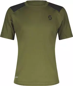 Scott Defined Tech Trikot kurzarm fir green (Herren) (406073-7386)