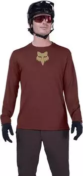 Fox Racing Ranger Fox Head Trikot langarm rusty brown (Herren) (33412-180)