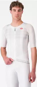 Castelli Aero Race 8S Trikot kurzarm wei&szlig; (Herren) (4525010-001)