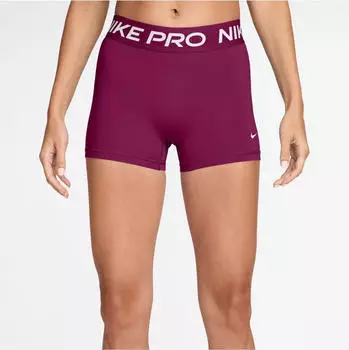 Nike Pro Fahrradhose kurz true berry/white (Damen) (IQ1037-630)