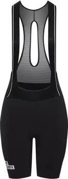 Caf&eacute; du Cycliste Victoire Bib Shorts Fahrradhose kurz schwarz (Damen) (B-BBS-VICTOI-W-BLCK)