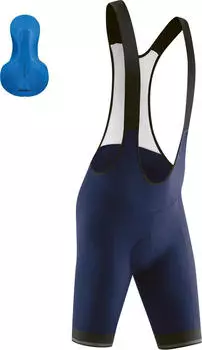 Gonso Sitivo Bib Fahrradhose kurz etheral blue/skydiver (Herren) (16160-3868)