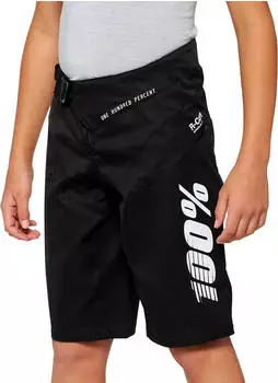 100% R-Core Fahrradhose kurz schwarz (40010-00002)