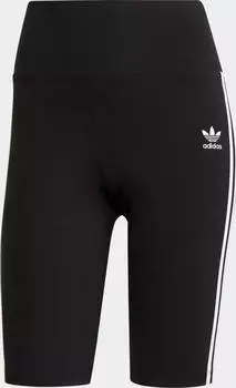adidas adicolor Classics Primeblue High-Waisted Fahrradhose kurz schwarz (Damen) (GN2842)