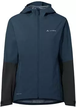 VAUDE Women's Moab Rain Jacket II (42290) dark sea/black