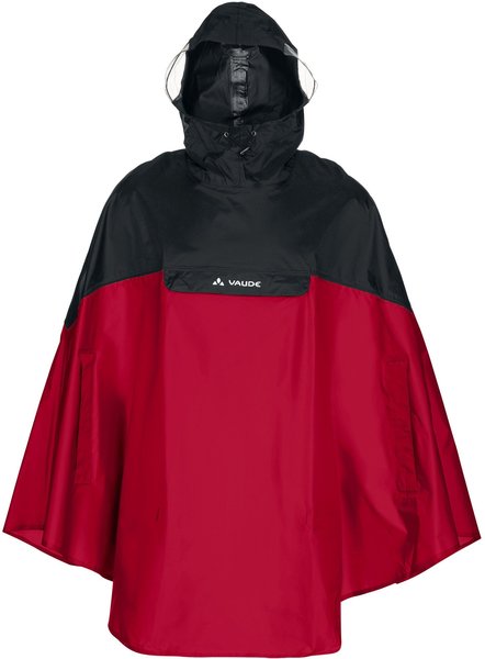 VAUDE Covero Poncho II indian red