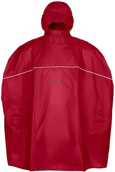 VAUDE Kids Grody Poncho indian red