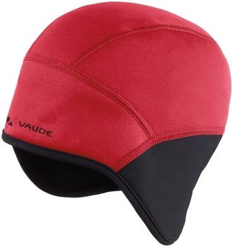 VAUDE Windproof Cap III schwarz/rot