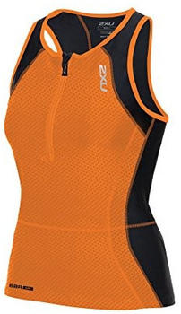 2XU Peform Tri Singlet black/orange (WT3637a)