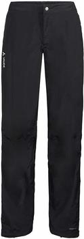 VAUDE Women's Yaras Rain Pants III black-Short