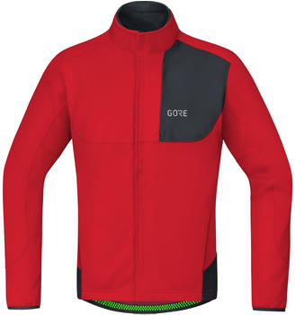 Gore C5 Gore Windstopper Thermo Trail Jacket red/black