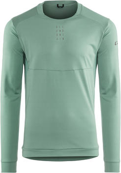 Cube AM Rundhalstrikot langarm Herren dark mint