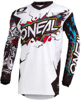 O'NEAL 001E-93S, O'NEAL Element Villain Jersey Shirt M Herren wei&szlig;, M