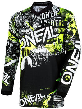 O'Neal Element Jersey Kids attack-black/hi-viz O'Neal Element Jersey Kids attack-black/hi-viz