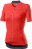 Castelli 4520068288-L, Castelli Anima 3 Short Sleeve Jersey Orange L Frau female