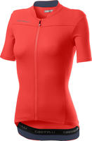 Castelli 4520068288-M, Castelli Anima 3 Short Sleeve Jersey Orange M Frau Dark...