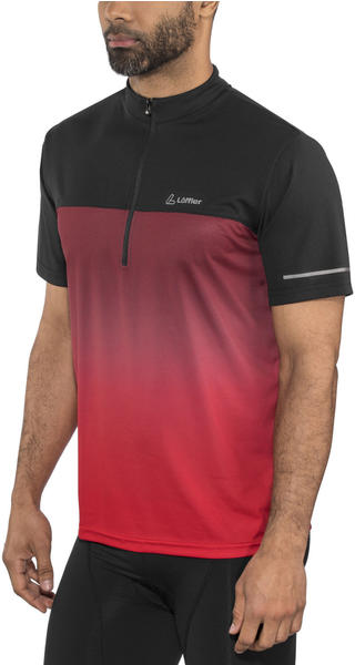 Löffler Premium Sportswear Löffler Flow Half-Zip Shirt Men's rot