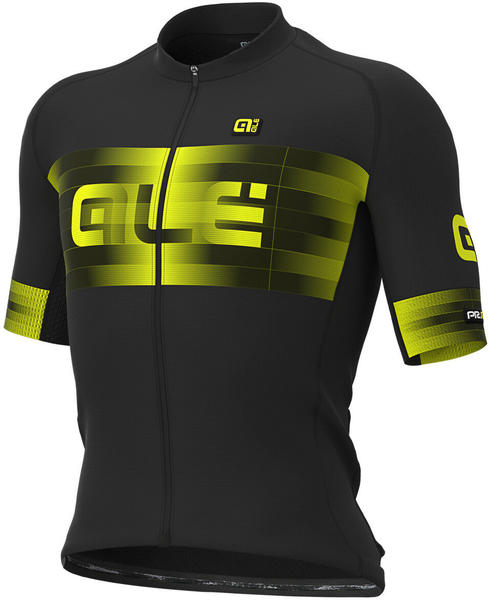 Alé Cycling Graphics PRR Scalata Trikot Men's black/fluo yellow
