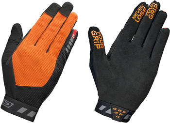 GripGrab Vertical InsideGrip Vollfinger-Gloves fluo orange