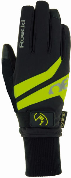 Roeckl Rocca GTX Gloves black/yellow