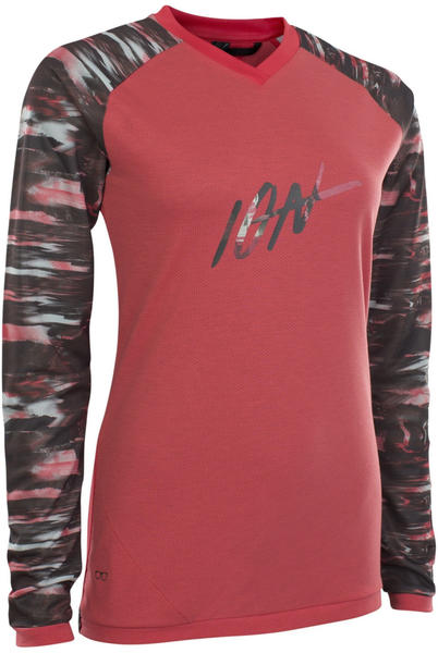 ion Scrub AMP Langarm-Shirt Woman's pink isback