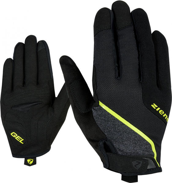 Ziener Clyo Touch Long Bike Glove bitter lemon