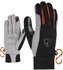 Ziener Gusty Touch Glove Mountaineering black/new orange