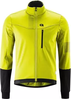 Gonso Valaff Softshell Jacket Men (2020) safety yellow/black