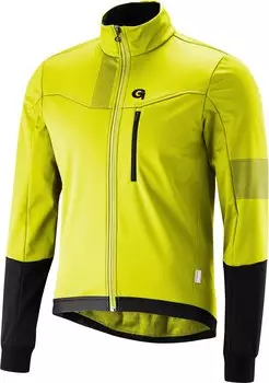 Gonso Valaff Softshell Jacket Men (2020) safety yellow/black – Gonso Valaff Softshell Jacket Men (2020) safety yellow/black: Perfekter Schutz bei jedem Wetter