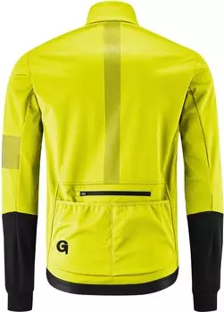 Gonso Valaff Softshell Jacket Men (2020) safety yellow/black – Hochwertige Materialien und durchdachtes Design