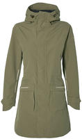 Fahrrad Regenparka Basil Mosse olive green, Gr. XS, Damen