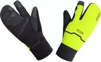 GOREWEAR - GTX Infinium Thermo Split Radhandschuhe schwarz neongelb schwarz/gelb