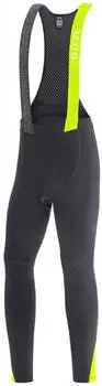 Gore C5 Thermo Tr&auml;gerhose+ black/neon-yellow