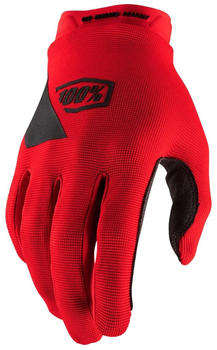 100% Ridecamp Gloves red