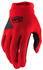 100% Ridecamp Gloves red