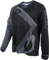 Oneal 1048-012, Oneal Element Hybrid FR Fahrrad Jersey Schwarz Grau male