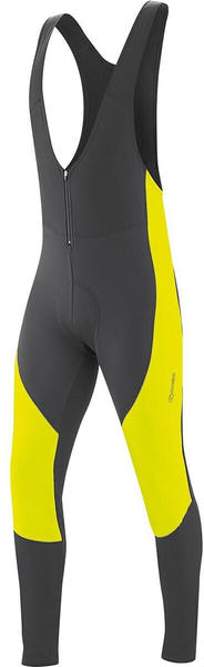 Gonso Men Montana Bib Raw Hose black-safety yellow