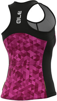 Alé Cycling Solid Triangles Tank Top Women fluo pink/violet (2021)