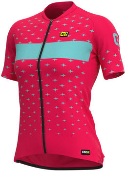 Alé Cycling PRR Stars s/s Jersey Women strawberry/turquoise (2021)