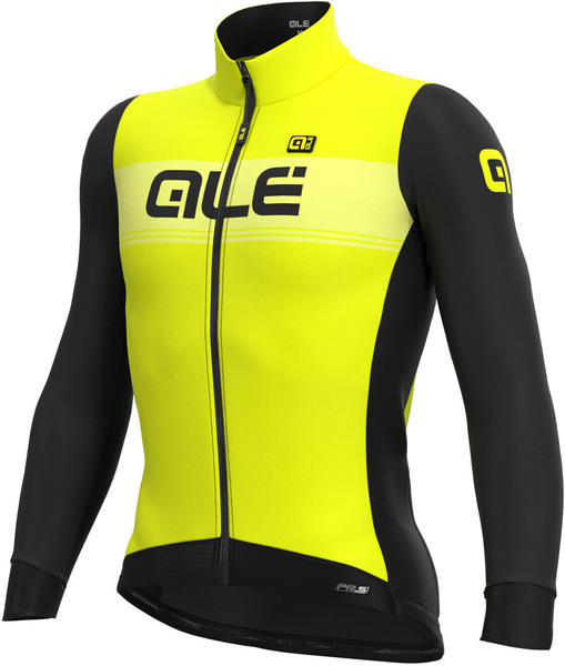 Alé Cycling PR-S Logo DWR l/s Jersey Men fluo yellow/black (2020)