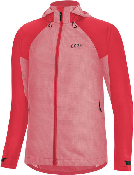 Gore C5 Gore-Tex Trail Kapuzenjacke Damen hibiscus pink